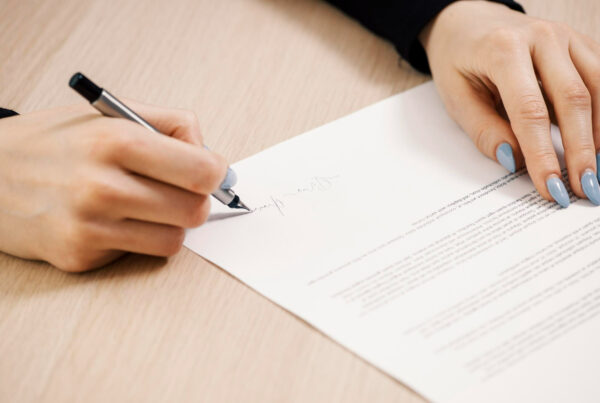 abwicklungsvertrag nicht unterschreiben